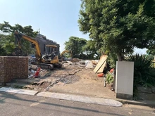 【東京都/日野市南平】日野市南平2丁目新築戸建 1号棟 全2棟 現地（建築前）：全2棟/手前側
