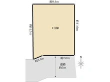 【東京都/小平市花小金井】小平市花小金井5丁目 新築戸建 区画図
