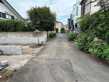 【東京都/小金井市本町】小金井市 本町新築戸建　1号棟  前面道路