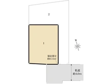 【東京都/小金井市本町】小金井市 本町新築戸建　1号棟  区画図