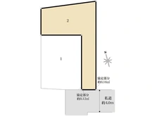 【東京都/小金井市本町】小金井市 本町新築戸建　2号棟 区画図