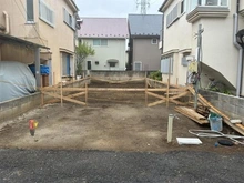 【東京都/小金井市梶野町】小金井 梶野町2丁目新築戸建 現地（建築前）：撮影8月時点の様子