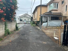 【東京都/小金井市梶野町】小金井 梶野町2丁目新築戸建 前面道路：撮影8月時点の様子
