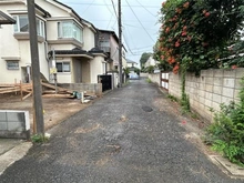 【東京都/小金井市梶野町】小金井 梶野町2丁目新築戸建 前面道路：撮影8月時点の様子