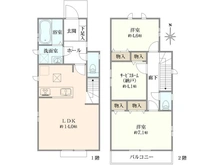 【東京都/小金井市梶野町】小金井 梶野町2丁目新築戸建 間取り図