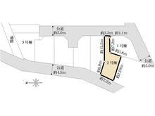 【東京都/東久留米市浅間町】東久留米市浅間町 新築戸建 全3棟 2号棟 区画図
