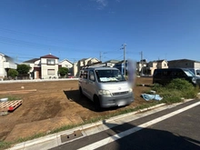 【東京都/小平市鈴木町】小平市鈴木町1丁目新築戸建　全8棟　C号棟 現地（建築前）：全8棟　中央手前側