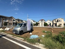 【東京都/小平市鈴木町】小平市鈴木町1丁目新築戸建　全8棟　C号棟 現地（建築前）：全8棟　中央手前側