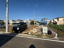【東京都/小平市鈴木町】小平市鈴木町1丁目新築戸建　全8棟　G号棟 現地（建築前）：全8棟　右手前側