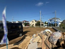 【東京都/小平市鈴木町】小平市鈴木町1丁目新築戸建　全8棟　H号棟 現地（建築前）：全8棟　右奥側