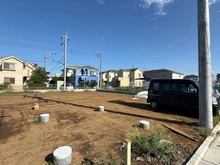 【東京都/小平市鈴木町】小平市鈴木町1丁目新築戸建　全8棟　H号棟 現地（建築前）：全8棟　右奥側