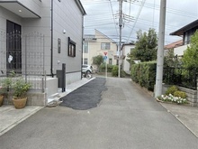 【東京都/小金井市緑町】小金井市緑町4丁目　新築戸建　全1棟　1号棟 前面道路