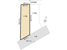 【東京都/国分寺市東元町】国分寺市東元町1丁目　全2棟　1号棟 区画図