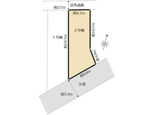 【東京都/国分寺市東元町】国分寺市東元町1丁目　全2棟　2号棟 区画図