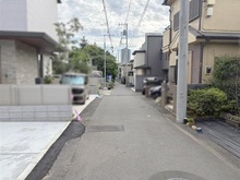 【東京都/国分寺市本多】国分寺市本多5丁目新築戸建 全2棟 1号棟 前面道路