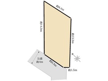 【東京都/三鷹市井の頭】三鷹市井の頭1丁目　新築戸建 区画図