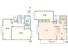 【東京都/小平市仲町】小平市仲町中古戸建 間取り図