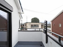 【東京都/東村山市久米川町】東村山市久米川町1丁目新築戸建 バルコニー
