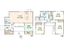 【東京都/小金井市貫井南町】新築戸建　小金井市貫井南町2丁目（1号棟） 間取り図
