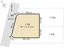 【東京都/小金井市貫井南町】新築戸建　小金井市貫井南町2丁目（1号棟） 区画図