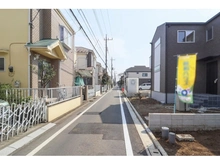 【東京都/小平市津田町】小平市津田町2丁目新築戸建　全4棟　2号棟 前面道路