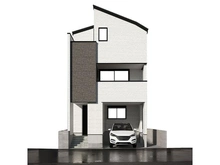 【東京都/世田谷区弦巻】世田谷区弦巻3丁目新築戸建 完成予想図：図面を基に描き起したもので、実際とは多少異なる場合があります。