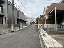 【東京都/世田谷区上用賀】世田谷区上用賀4丁目中古戸建 前面道路