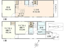 【東京都/杉並区桃井】杉並区桃井2丁目　中古戸建 間取り図