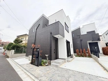 【東京都/杉並区浜田山】杉並区浜田山1丁目 新築戸建て 1号棟 外観：全5区画・右から2番目