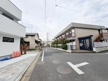 【東京都/杉並区浜田山】杉並区浜田山1丁目 新築戸建て 1号棟 前面道路