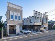 【東京都/杉並区善福寺】杉並区善福寺一丁目　新築戸建2号棟 外観：全5棟　写真中央部分