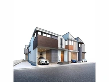 【東京都/杉並区阿佐谷北】杉並区阿佐谷北1丁目新築戸建て　No.4 完成予想図：図面を基に描き起したもので、実際とは多少異なる場合があります。（全4区画、左）