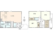 【東京都/杉並区下井草】杉並区下井草4丁目新築戸建て2号棟 間取り図