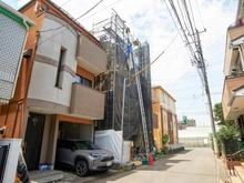 【東京都/杉並区上高井戸】杉並区上高井戸1丁目新築戸建 建築中の外観
