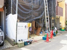 【東京都/杉並区上高井戸】杉並区上高井戸1丁目新築戸建 建築中の外観