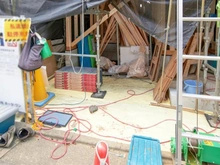 【東京都/杉並区上高井戸】杉並区上高井戸1丁目新築戸建 建築中の外観