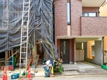 【東京都/杉並区上高井戸】杉並区上高井戸1丁目新築戸建 建築中の外観