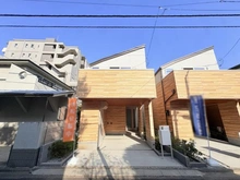 【東京都/杉並区下井草】杉並区下井草3丁目新築戸建て1号棟 外観：全3区画・左側