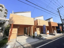 【東京都/杉並区下井草】杉並区下井草3丁目新築戸建て1号棟 外観：全3区画・左側