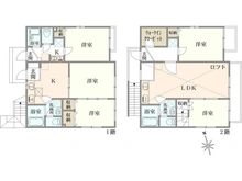 【東京都/杉並区成田西】杉並区成田西3丁目賃貸併用住宅 間取り図