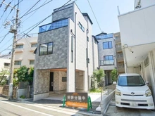 【東京都/杉並区南荻窪】杉並区南荻窪3丁目新築戸建 1号棟／全2号棟 外観：全2棟　写真中央