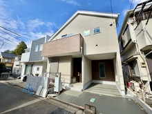 【東京都/練馬区上石神井】練馬区上石神井3丁目 新築戸建 建築中の外観