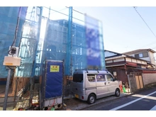 【東京都/練馬区田柄】練馬区田柄4丁目　新築戸建　2号棟 建築中の外観