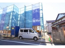 【東京都/練馬区田柄】練馬区田柄4丁目　新築戸建　2号棟 建築中の外観