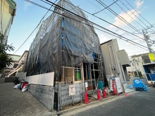 【東京都/中野区若宮】中野区若宮2丁目　新築戸建 建築中の外観