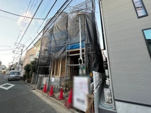 【東京都/中野区若宮】中野区若宮2丁目　新築戸建 建築中の外観