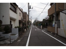 【東京都/杉並区下井草】杉並区下井草4丁目　新築戸建　1号棟 前面道路