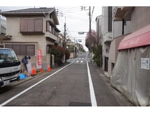 【東京都/杉並区下井草】杉並区下井草4丁目　新築戸建　1号棟 前面道路