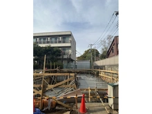 【東京都/中野区中野】中野区中野2丁目　新築戸建 建築中の外観