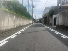 【東京都/杉並区久我山】杉並区久我山4丁目　新築戸建　1号棟 前面道路
